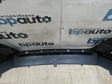 AA045644; Бампер передний; без паркт.; под омыват. (8K0 807 437 A) для Audi A4 B8/БУ; Оригинал; Р1, Мелкий дефект; 