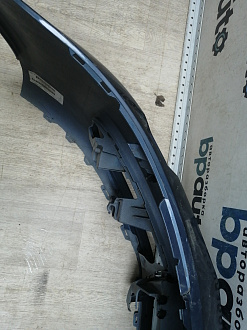 AA045737; Бампер передний; под паркт.; под омыват. (5M0807221N) для Volkswagen Golf Plus II (2009-2014)/БУ; Оригинал; Р1, Мелкий дефект; 