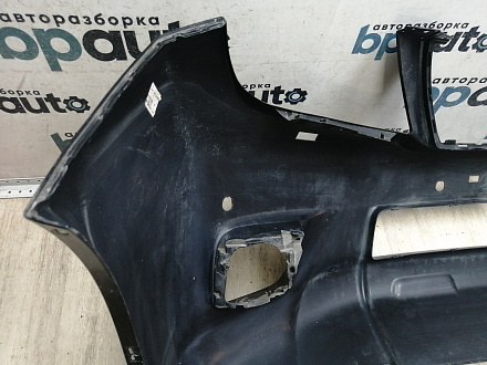 AA046165; Бампер передний; под паркт.; под омыват. (52119-60E01) для Toyota Land Cruiser Prado 150 (2010 — 2013)/БУ; Оригинал; Р1, Мелкий дефект; 