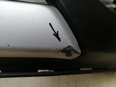 AA044920; Бампер передний; без паркт.; без омыват. (95122388) для Opel Mokka (2012 - 2015)/БУ; Оригинал; Р1, Мелкий дефект; 