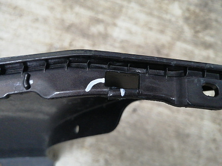 BA000139; Бампер задний; без паркт. (86611-4L500) для Hyundai Solaris I рест. Sedan (2014- 2016)/БУ; Оригинал; Р1, Мелкий дефект; 