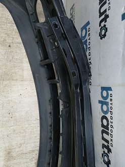 AA045300; Бампер передний; под паркт.; под омыват. (51117178068) для BMW 5 серия Е60 Е61/БУ; Оригинал; Р1, Мелкий дефект; 