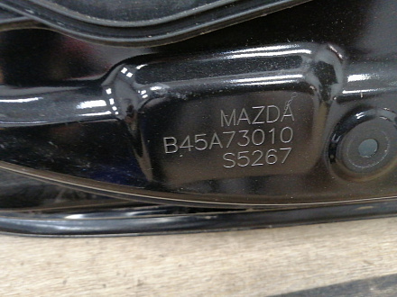 AA037326; Дверь задняя левая (B45A73010) для Mazda 3 BM/БУ; Оригинал; Р1, Мелкий дефект; (41W) Чёрный перламутр