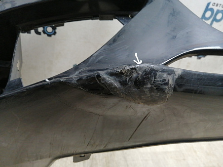 AA045591; Бампер передний; без паркт.; под омыват. (8K0 807 437 AC) для Audi A4 B8/БУ; Оригинал; Р2, Удовлетворительное; 