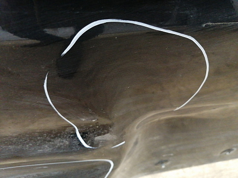 Фотография детали AA031432; Крышка багажника (1719623) для Ford S-MAX I рест. (2010-2014)/БУ; Оригинал; Р2, Удовлетворительное; . Фото номер 9