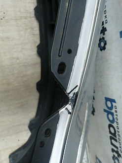 AA045733; Бампер передний, до 2010г; без паркт.; под омыват. (62022-JK60H) для Infiniti G (2006-2013)/БУ; Неоригинал; Р1, Мелкий дефект; 