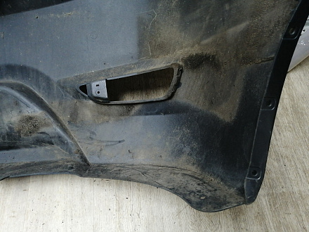 AA045615; Бампер задний; под паркт. (86611-4L200) для Hyundai Solaris I HB (2010- 2014)/БУ; Оригинал; Р1, Мелкий дефект; 