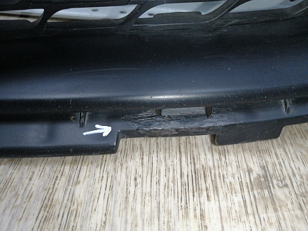 AA045322; Решетка радиатора (86351-1R000) для Hyundai Solaris/БУ; Оригинал; Р2, Удовлетворительное; 