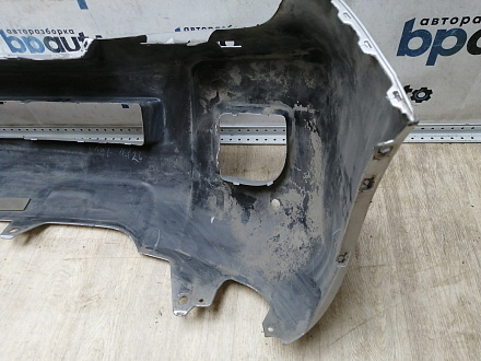 AA045331; Бампер передний; под паркт.; под омыват. (52119-60J00) для Toyota Land Cruiser 200 рест. (2012 — 2015)/БУ; Оригинал; Р1, Мелкий дефект; 
