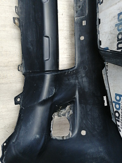 AA046165; Бампер передний; под паркт.; под омыват. (52119-60E01) для Toyota Land Cruiser Prado 150 (2010 — 2013)/БУ; Оригинал; Р1, Мелкий дефект; 