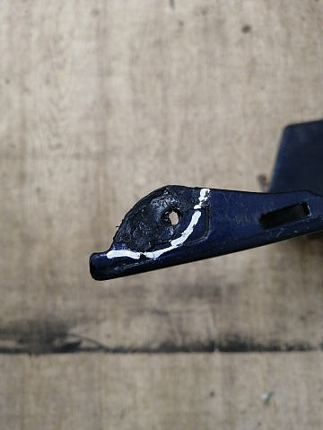 Фотография детали AA038159; Бампер задний; под паркт. (77501-SNK-G000) для Honda Civic/БУ; Оригинал; Р2, Удовлетворительное; . Фото номер 8