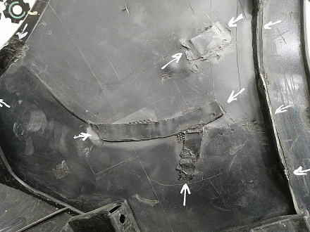 Бампер передний БМВ 6 серия III Coupe F13 2011-2015, б/у, фото 13