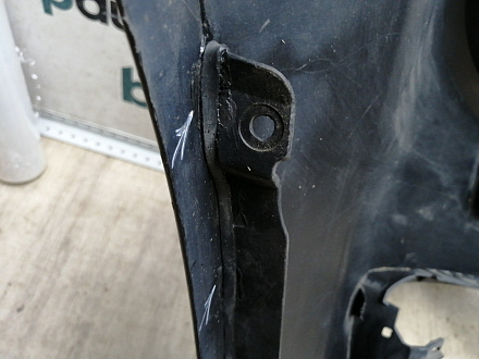 AA045536; Бампер передний; под паркт.; под омыват. (4L0 807 437) для Audi Q7 I (2005-2010)/БУ; Оригинал; Р1, Мелкий дефект; 