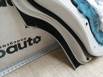 AA045294; Дверь задняя левая, под расширитель, Long (67004-42110) для Toyota Rav4/БУ; Оригинал; Р0, Хорошее; (070) Белый перламутр 3х. сл.