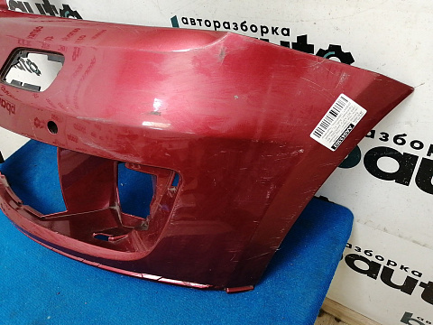 Фотография детали AA043302; Бампер передний - левая часть; под паркт.; под омыват. (8R0 807 437) для Audi Q5 I (2008-2012)/БУ; Оригинал; Р1, Мелкий дефект; . Фото номер 3