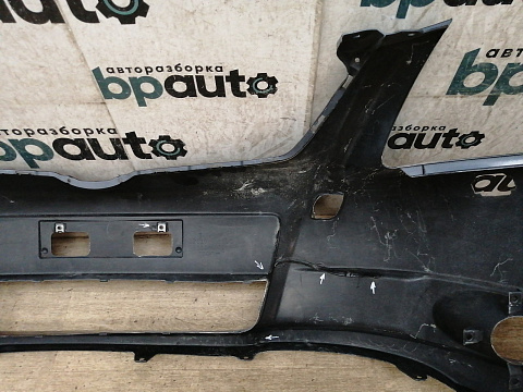 Фотография детали AA036459; Бампер передний; без паркт.; под омыват. (52119-05190) для Toyota Avensis/БУ; Оригинал; Р1, Мелкий дефект; . Фото номер 17