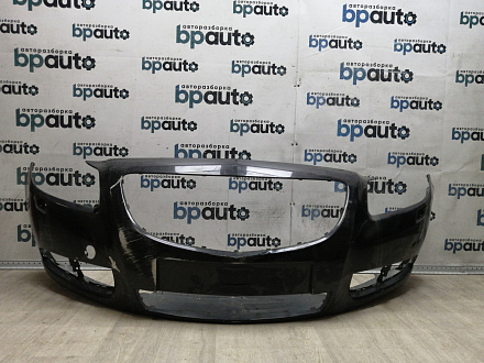 AA045305; Бампер передний; без паркт.; под омыват. (13288286) для Opel Insignia/БУ; Оригинал; Р1, Мелкий дефект; 