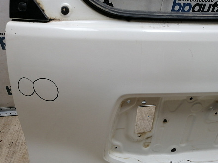 AA045270; Крышка багажника (67005-60F50) для Toyota Land Cruiser Prado 150 (2010 — 2013)/БУ; Оригинал; Р2, Удовлетворительное; 