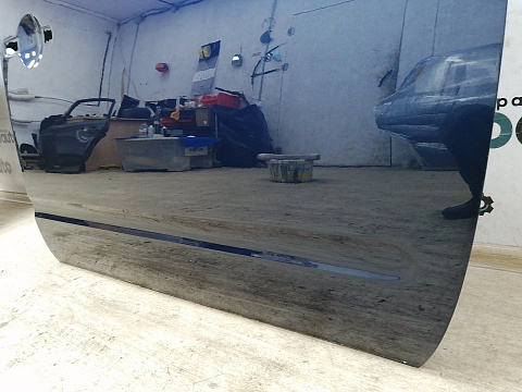 Фотография детали AA014727; Дверь передняя правая (80100-EB330) для Nissan Pathfinder/БУ; Оригинал; Р0, Хорошее; BW9, Темно-синий перламутр. Фото номер 7