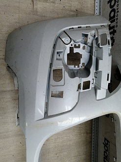 AA044867; Бампер передний; без паркт.; под омыват. (9684345077) для Peugeot 3008 I (2009-2013)/БУ; Оригинал; Р1, Мелкий дефект; 