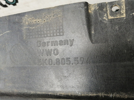 AA028896; Передняя панель (5K0805588 / E) для Volkswagen Golf/БУ; Оригинал; Р2, Удовлетворительное; 