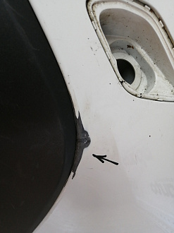 AA044919; Бампер передний; под паркт.; под омыват. (95122388) для Opel Mokka (2012 - 2015)/БУ; Оригинал; Р1, Мелкий дефект; 