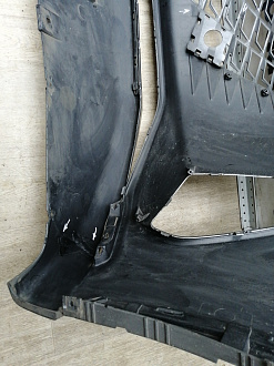 AA045334; Бампер передний; без паркт.; без омыват. (602002457АА) для EXEED LX I рест. 2 (2023-н.в.)/БУ; Оригинал; Р1, Мелкий дефект; 