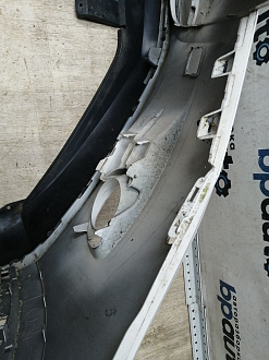 AA045457; Бампер передний, Sport-Style; без паркт.; под омыват. (5N0807221) для Volkswagen Tiguan I (2007- 2011)/БУ; Оригинал; Р1, Мелкий дефект; 