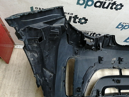 AA045868; Бампер передний; под паркт.; под омыват. (HY32-17F003-AAW) для Land Rover Discovery V L462 (2017 - 2020)/БУ; Оригинал; Р1, Мелкий дефект; 