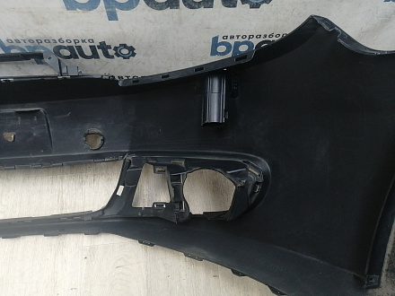 AA045977; Бампер передний; без паркт.; под омыват. (5K0807221) для Volkswagen Golf/БУ; Оригинал; Р1, Мелкий дефект; 