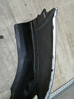 AA044902; Бампер задний; без паркт. (52159-0R150) для Toyota Rav4 40 рест. (2015 — 2019)/БУ; Оригинал; Р1, Мелкий дефект; 