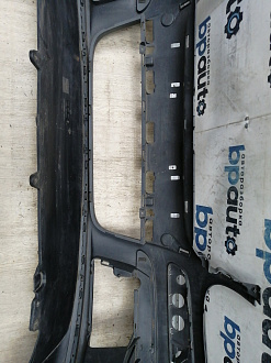 AA044567; Бампер передний; без паркт.; под омыват. (1K0807221D) для Volkswagen Jetta V (2005- 2010)/БУ; Оригинал; Р1, Мелкий дефект; 