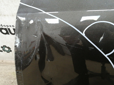 Фотография детали AA029208; Дверь передняя левая (1K8831055F) для Volkswagen Scirocco (2009 - 2014)/БУ; Оригинал; Р3, Под восстановление; . Фото номер 17