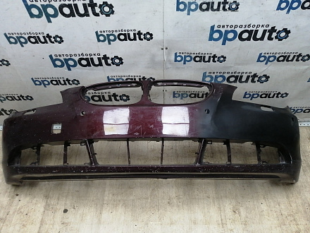 AA045565; Бампер передний; под паркт.; под омыват. (51117033694) для BMW 5 серия Е60 Е61/БУ; Оригинал; Р2, Удовлетворительное; 