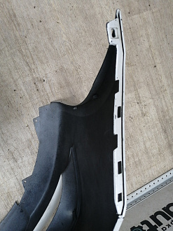 BA000150; Бампер передний; без паркт.; без омыват. (86511-3S500) для Hyundai Sonata VI (YF) (2010-2014)/БУ; Оригинал; Р1, Мелкий дефект; 