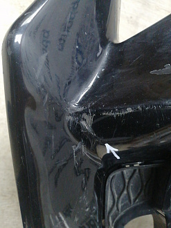 BA000241; Бампер передний; под паркт.; под омыват. (62022-4HD0H) для Infiniti Q50 (2013-2017)/БУ; Оригинал; Р2, Удовлетворительное; 