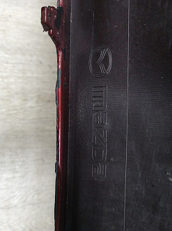 AA045764; Бампер передний; без паркт.; под омыват. (EH44-50031) для Mazda CX-7 I рест. (2009-2012)/БУ; Оригинал; Р1, Мелкий дефект; 