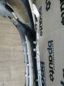 AA046176; Бампер передний AMG; под паркт.; без омыват. (A2228851125) для Mercedes-Benz S-klasse VI Sedan (W222) (2013-2017)/БУ; Оригинал; Р1, Мелкий дефект; 