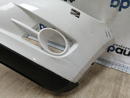 AA044690; Бампер передний, Sport-Style; без паркт.; под омыват. (5N0807221) для Volkswagen Tiguan I (2007- 2011)/БУ; Оригинал; Р1, Мелкий дефект; 
