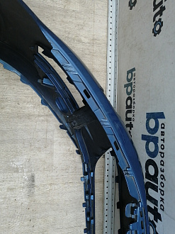 BA000226; Бампер передний; под паркт.; под омыват. (5G0807221) для Volkswagen Golf/БУ; Оригинал; Р1, Мелкий дефект; 