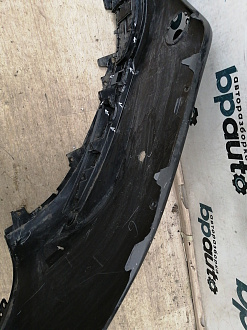 AA038414; Бампер передний; под паркт.; под омыват. (GSH7-50031) для Mazda 6 III (GJ) рест. 2 (2018-2024)/БУ; Оригинал; Р1, Мелкий дефект; 