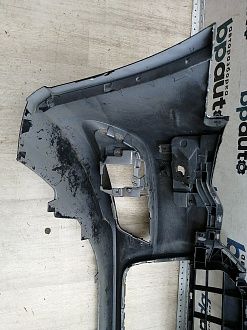 BA000161; Бампер передний; под паркт.; под омыват. (4G0 807 437) для Audi A6 C7/БУ; Оригинал; Р1, Мелкий дефект; 