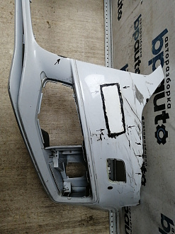 AA045705; Бампер передний, S-line; под паркт.; под омыват. (8K0 807 437 S) для Audi A4 B8/БУ; Оригинал; Р2, Удовлетворительное; 