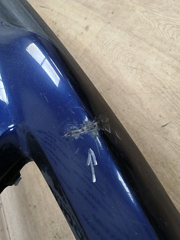 Фотография детали AA041233; Бампер передний; без паркт.; под омыват. (EH44-50031) для Mazda CX-7 I рест. (2009-2012)/БУ; Оригинал; Р1, Мелкий дефект; . Фото номер 6