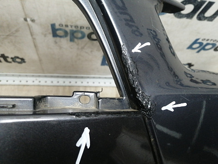 BA000250; Бампер передний, v1.5, v1.8, без отв. под расш.; без паркт.; без омыват. (6400B226229ZZ) для Mitsubishi Lancer/БУ; Оригинал; Р1, Мелкий дефект; 