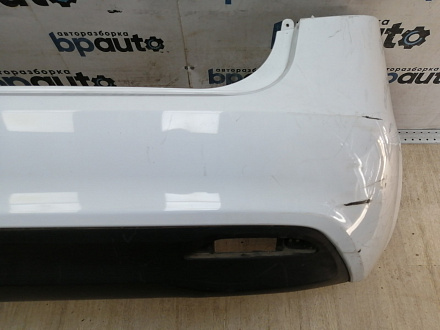 AA046111; Бампер задний; без паркт. (86611-4Y000) для Kia Rio III Sedan (2011- 2015)/БУ; Оригинал; Р1, Мелкий дефект; 