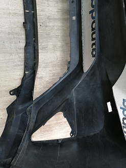 AA044917; Бампер передний; без паркт.; под омыват. (52119-0R180) для Toyota Rav4 40 рест. (2015 — 2019)/БУ; Оригинал; Р1, Мелкий дефект; 