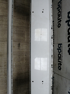 AA045816; Бампер передний; под паркт.; под омыват. (3C8807221F) для Volkswagen Passat CC рест. (2012-2017)/БУ; Оригинал; Р1, Мелкий дефект; 