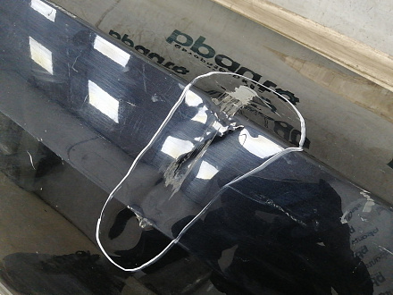 AA027663; Крышка багажника (3AE827025) для Volkswagen Passat B7 Sedan (2011- 2014)/БУ; Оригинал; Р2, Удовлетворительное; 