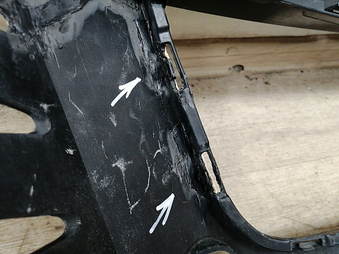 Фотография детали AA038489; Бампер передний; без паркт.; под омыват. (7P6807221B) для Volkswagen Touareg II (2010-2014)/БУ; Оригинал; Р1, Мелкий дефект; . Фото номер 20